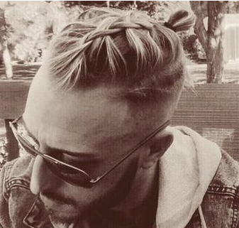 只要长得帅,编发发型也很man,但是男生选择编发发型也要注意.