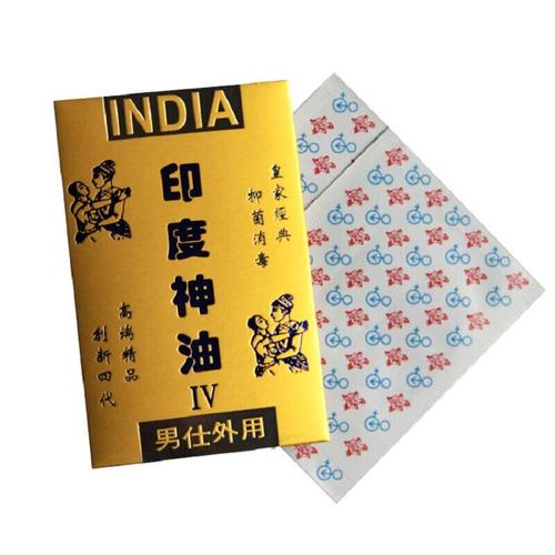 古圣堂 印度神油延时喷剂湿巾持久 一包2片装