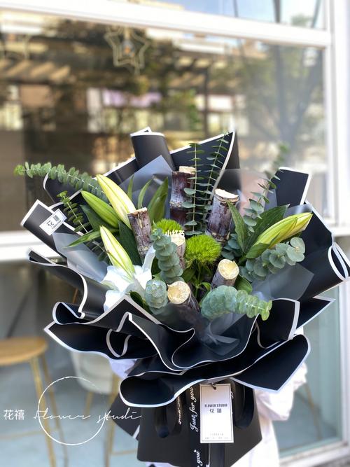 甘蔗花束/万物皆可包_花束_花禧花店攻略_花店_美食_美食展示_食材