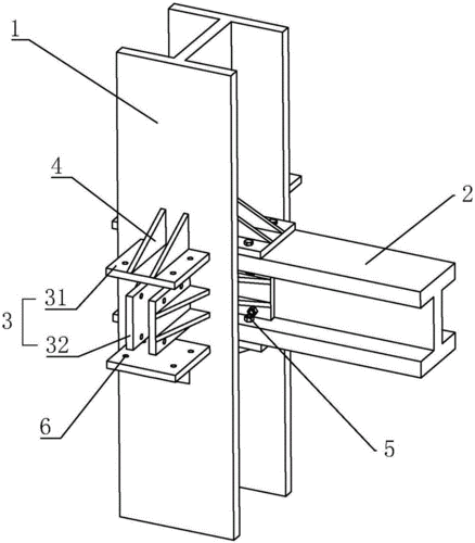 钢结构梁柱的连接结构制造技术