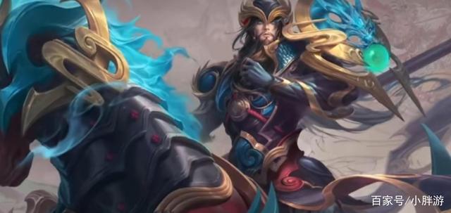 王者荣耀:关羽武圣皮肤特效展示,不愧为五虎"剩将",太靓了!