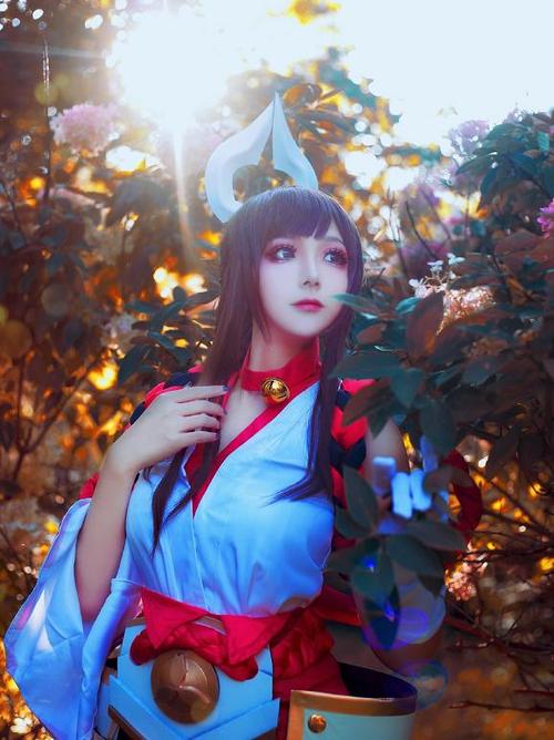 王者cos:伽罗真人版,太华充满神性,花见巫女一箭破魔