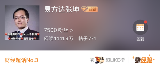 我i的不是那个坤坤,是易方达张坤.