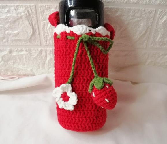 杯套手工毛线钩织材料diy杯子保护套保温杯学生毛线