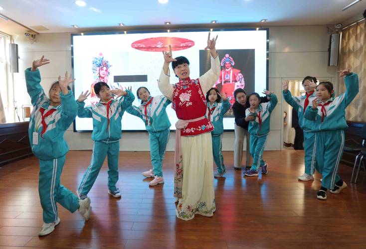 【戏曲进校园·非遗在传承】走进长治市实验小学