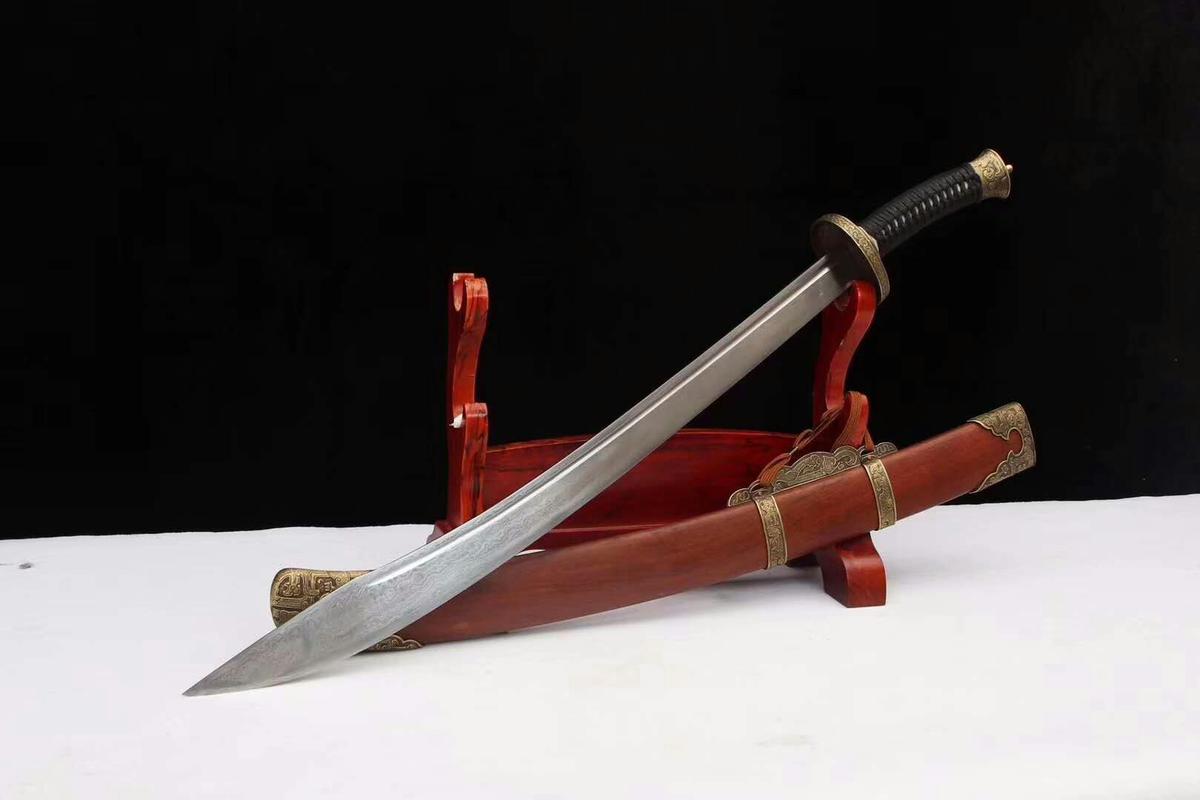 牛尾刀 绣春雁翎刀和风堂美术刀剑