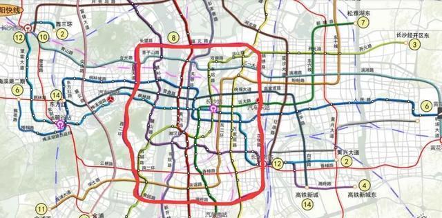 长沙地铁8号线,新进展!地铁8号线规划或为"环线"