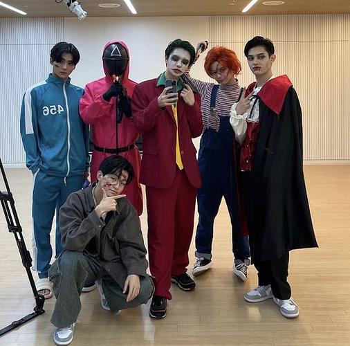 hybe新男团traineea万圣节cos