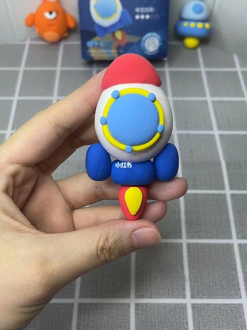 火箭_粘土_手工制作_粘土手工_兴趣爱好_手工