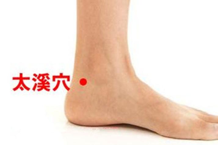治疗慢性咽炎的经验要穴——太溪穴,太有效了!
