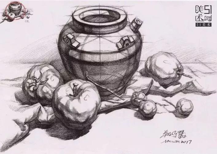 图库联考前看看素描静物结构图135张高清无码