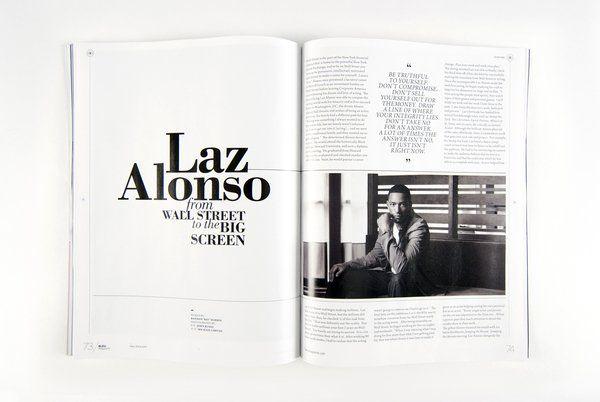 bleu magazine杂志版式设计