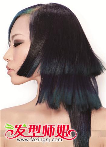 沙宣时尚长发创意图片_发型师姐