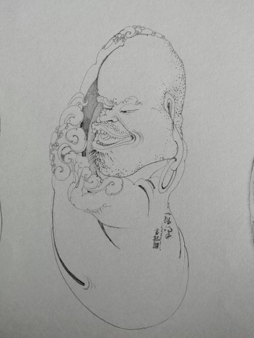 我是雕刻师玉雕素描雕刻手稿欣赏