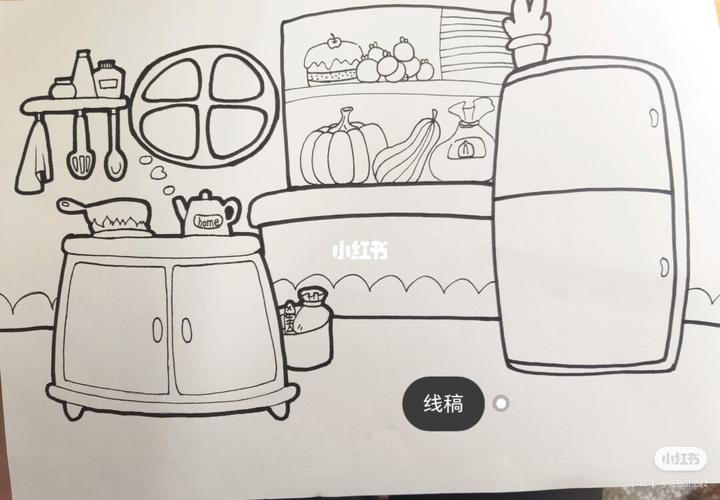 室内简笔画_简笔画_浴室_客厅_画个简笔画_文化_绘画