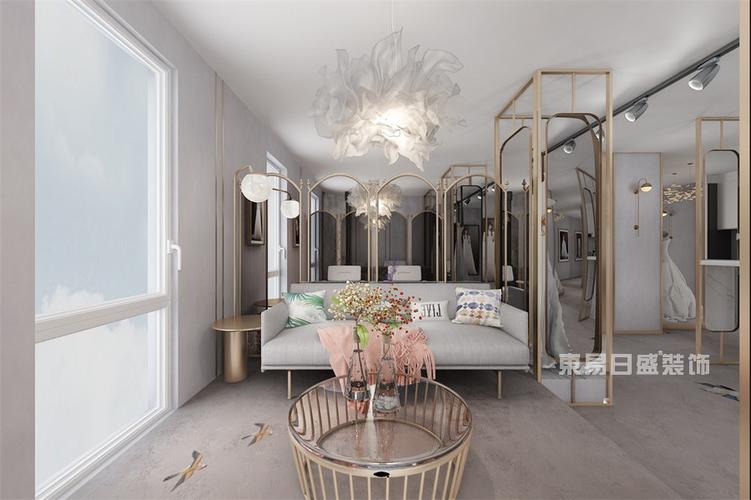 婚纱店-混搭风格-接待区-效果图效果图_2018装修案例