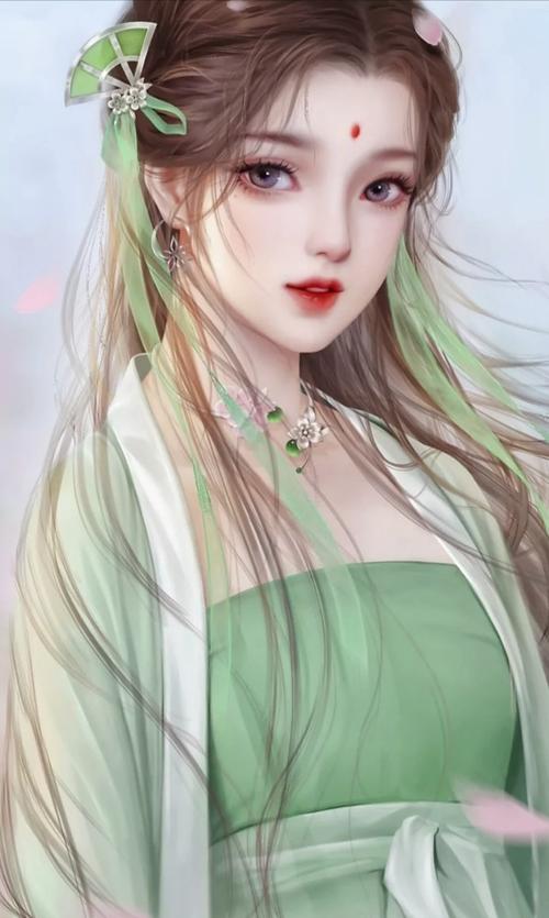 唯美古风淡雅女生头像 清新简约