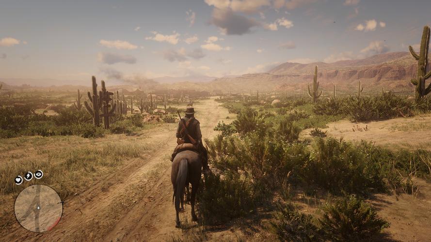 游戏画面发展史荒野大镖客救赎一代与二代相同地点对比一