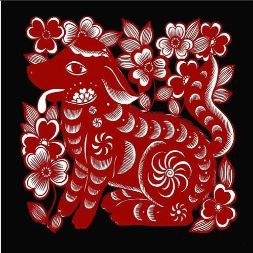 红与黑的剪纸艺术曹文峰十二生肖剪纸作品
