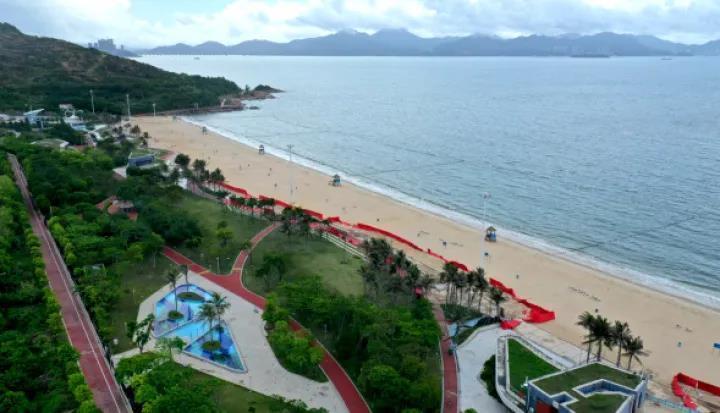 (大亚湾黄金海岸景区.)