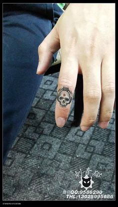 刺青猫纹身  刺青猫纹身采集到刺青猫纹身  采集 手指骷髅纹身,广西
