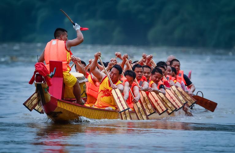 2019年端午节渌口镇漂沙井龙舟赛