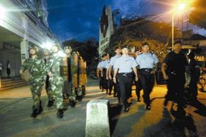 粤港警方联手演练"堵外逃"