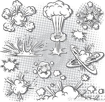 星球爆炸简笔画 简笔画图片大全-蒲城教育文学网