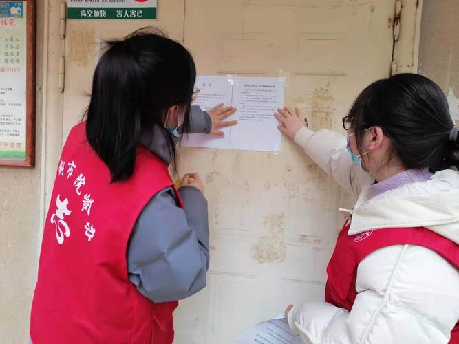 院岭街道龙山社区组织开展"返家乡,到基层,共抗疫"大学生寒假社会实践