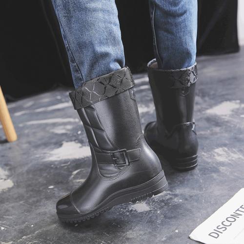 非常行雨鞋男士户外防滑雨靴时尚高短筒防水胶鞋套鞋劳保鞋安全鞋