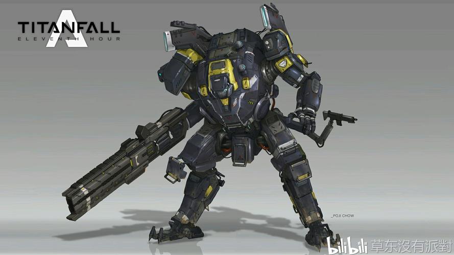 【泰坦陨落】设定图集机甲载具篇