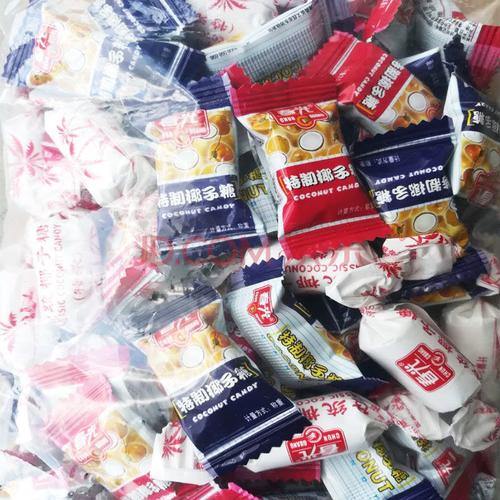 春光特制椰子糖1斤海南特产硬糖果散装婚庆糖果礼品零食批发120克