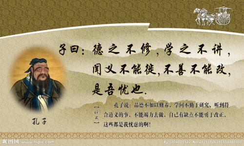 孔子言行的名言警句