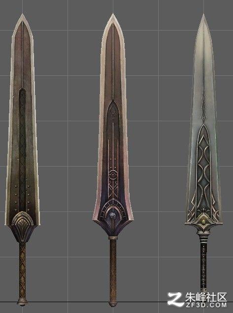 巨剑模型大全