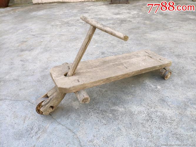 七八十年代儿童自制玩具车