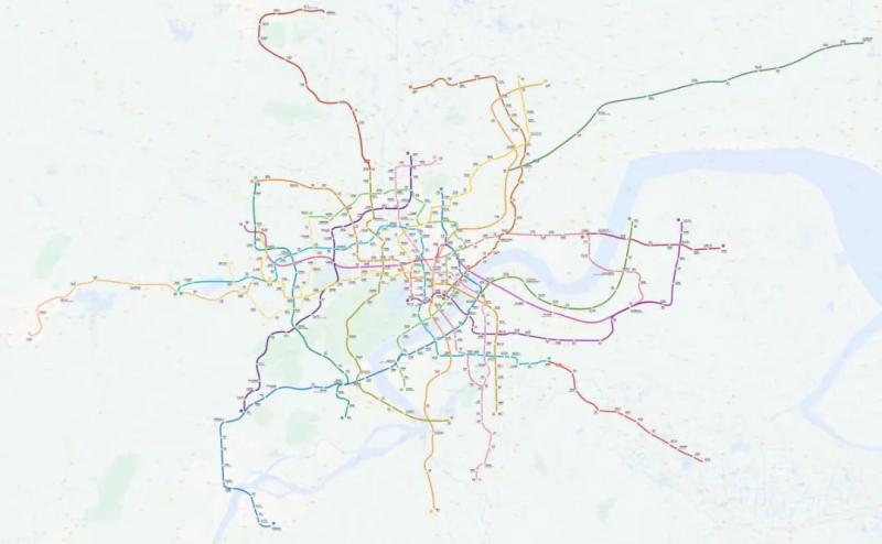 杭州地铁四期2025规划高清图