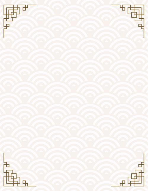 矢量古典中国风祥云底纹背景素材