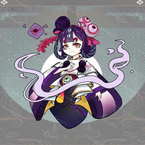 百目鬼|插画|游戏原画|boksun9a - 原创作品 - 站酷