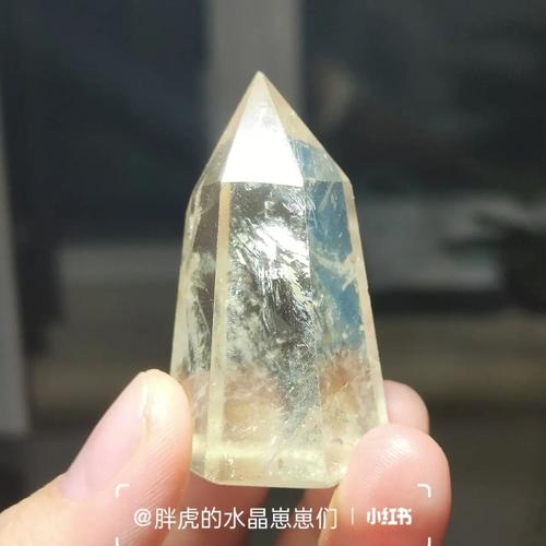 黄水晶幽灵蓝针柱(可结缘)_能量水晶_水晶结缘_兴趣爱好_兴趣爱好其他