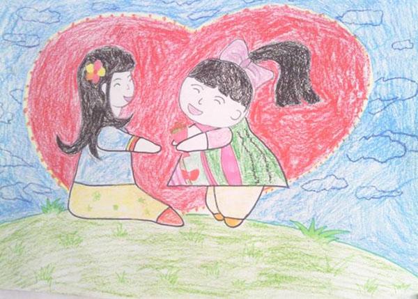 2017关于三八妇女节儿童画作品图片大全