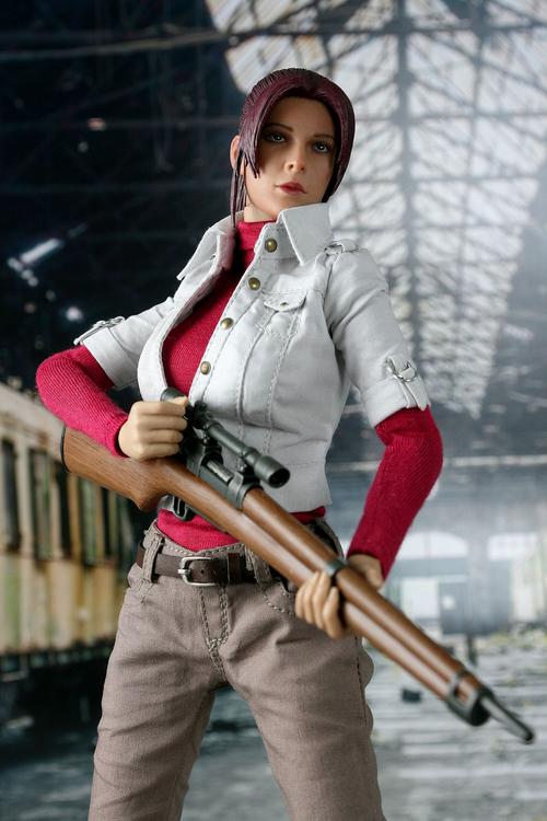 开箱评测 hot heart 生化危机 克莱尔 丧尸地台