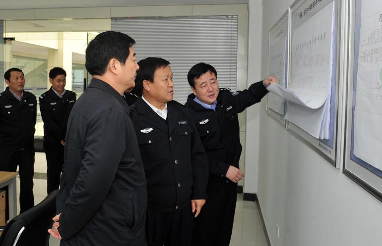 省公安厅副厅长,纪委书记任建军到我市检查指导公安工作