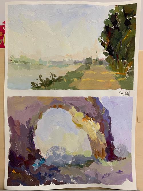 7.24央美强化风景色稿训练