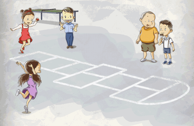 克明面业##五谷道场#童年回忆杀,带你重温孩童时的经典游戏与美食