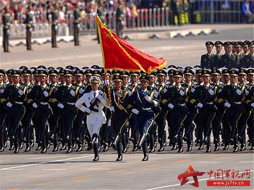 为世界人民所称赞的三军仪仗队