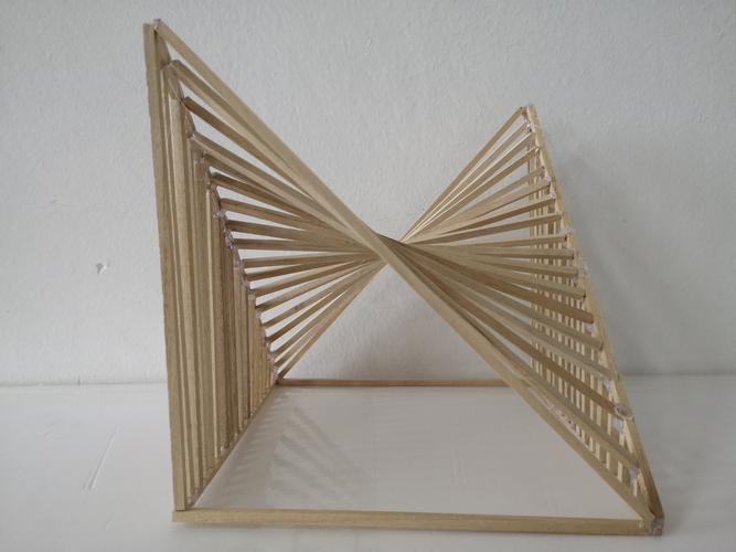 混沌建筑形态构成基础----线形构成.2019级建筑学作业第三集.