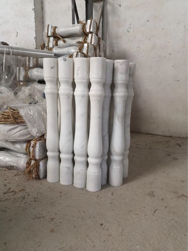 广西白楼梯栏杆扶手white marble balusters