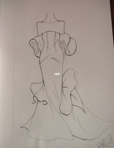 服装设计手绘图._手绘图_服装设计_文化_绘画