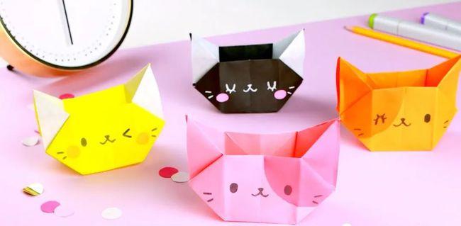 之后家长可以给幼儿提供一些儿童折纸大全,让孩子边看图边学习折纸