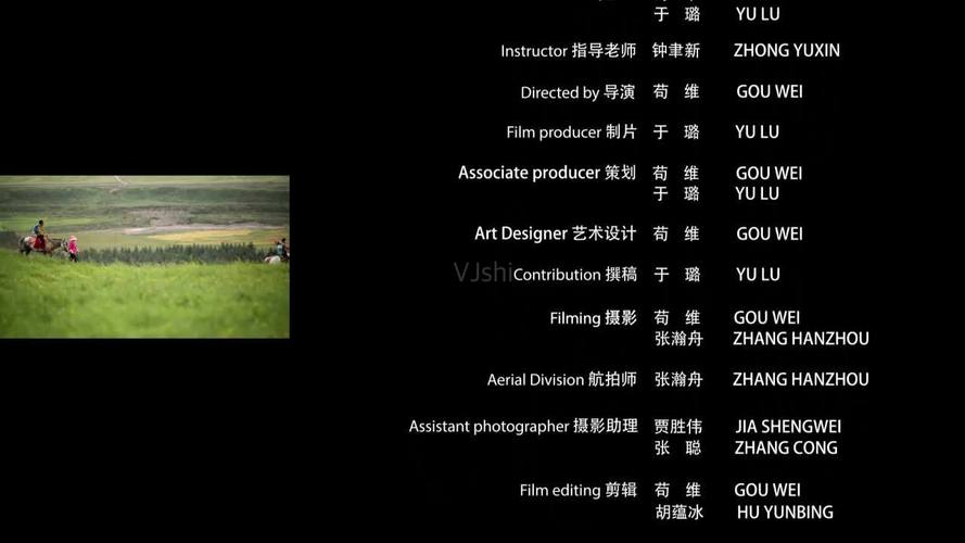 电影/微电影/纪录片片尾字幕职员表_cc_ae模板下载(:)